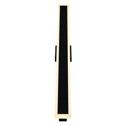 CWI Lighting Malibu LED Integrated Black Outdoor Wall Model: 1694W80-101