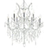 CWI Lighting Maria Theresa 13 Light Up Chandelier With in Chrome Finish Model: 8311P30C-13 (Clear)