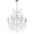 CWI Lighting Maria Theresa 13 Light Up Chandelier With in Chrome Finish Model: 8311P30C-13 (Clear)