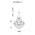 CWI Lighting Maria Theresa 13 Light Up Chandelier With in Chrome Finish Model: 8311P30C-13 (Clear)