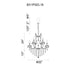 CWI Lighting Maria Theresa 19 Light Up Chandelier With in Chrome Finish Model: 8311P32C-19 (Clear)