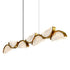 CWI Lighting Moon Integrated LED in Brass Chandelier Model: 1715P54-7-624