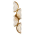 CWI Lighting Moon Integrated LED in Brass Wall Light Model: 1715W8-4-624