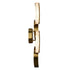 CWI Lighting Moon Integrated LED in Brass Wall Light Model: 1715W8-4-624