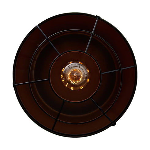 CWI Lighting Morgan 1 Light Down Mini Pendant With in Black Finish Model: 9611P14-1-101