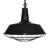 CWI Lighting Morgan 1 Light Down Pendant With in Black Finish Model: 9611P18-1-101