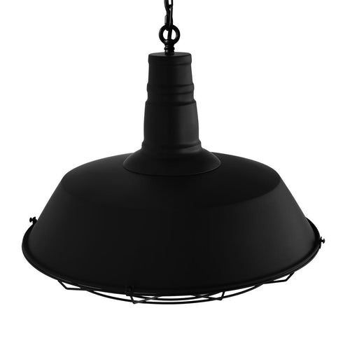 CWI Lighting Morgan 1 Light Down Pendant With in Black Finish Model: 9611P18-1-101