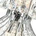 CWI Lighting Princess 10 Light Down Chandelier With in Chrome Finish Model: 8012P24C
