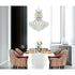 CWI Lighting Princess 10 Light Down Chandelier With in Chrome Finish Model: 8012P24C