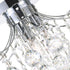 CWI Lighting Princess 3 Light Flush Mount With in Chrome Finish Model: 8012C12C