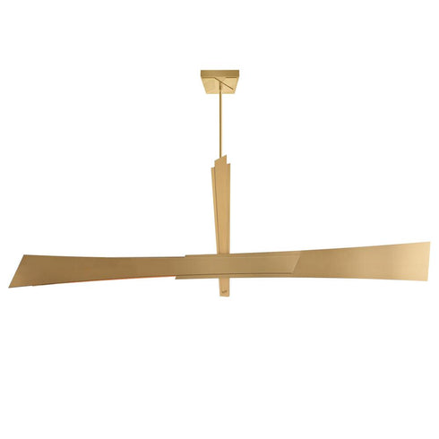 CWI Lighting Solar Powered Solara Integrated LED in Brass Chandelier Model: 1717P72-624