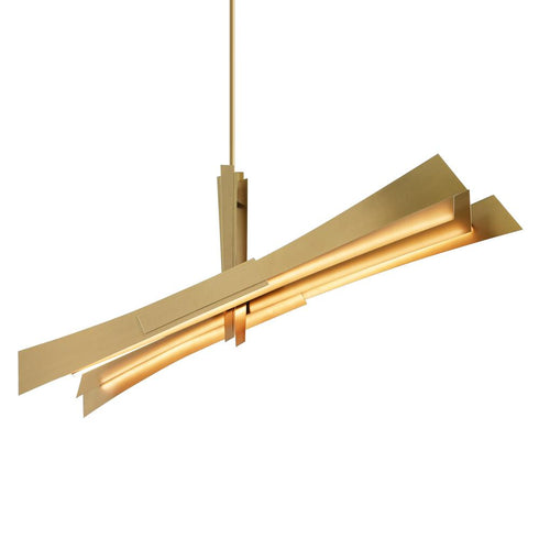 CWI Lighting Solar Powered Solara Integrated LED in Brass Chandelier Model: 1717P72-624