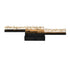 CWI Lighting Stagger Integrated LED Black Vanity Light Model: 1588W24-2-101