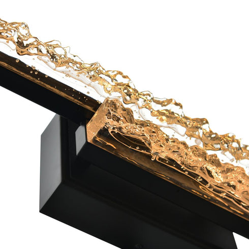 CWI Lighting Stagger Integrated LED Black Vanity Light Model: 1588W24-2-101