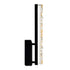 CWI Lighting Stagger Integrated LED Black Wall Light Model: 1588W5-1-101