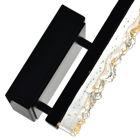CWI Lighting Stagger Integrated LED Black Wall Light Model: 1588W5-1-101