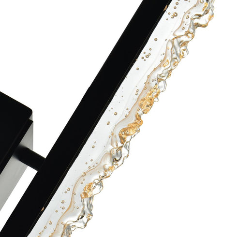 CWI Lighting Stagger Integrated LED Black Wall Light Model: 1588W5-1-101