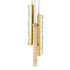 CWI Lighting Stagger Integrated LED Brass Mini Pendant Model: 1588P6-3-624