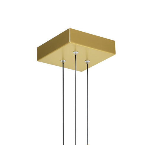 CWI Lighting Stagger Integrated LED Brass Mini Pendant Model: 1588P6-3-624