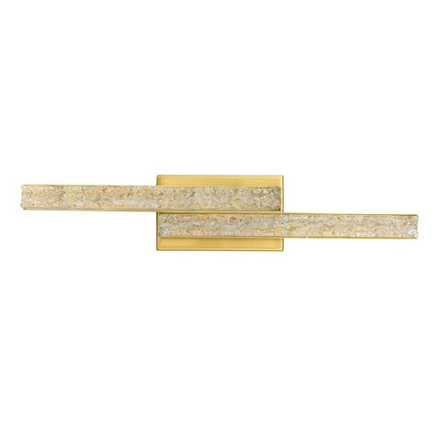 CWI Lighting Stagger Integrated LED Brass Vanity Light Model: 1588W24-2-624