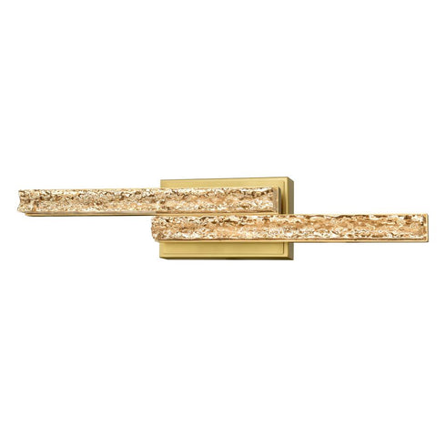 CWI Lighting Stagger Integrated LED Brass Vanity Light Model: 1588W24-2-624