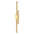 CWI Lighting Stagger Integrated LED Brass Vanity Light Model: 1588W36-3-624