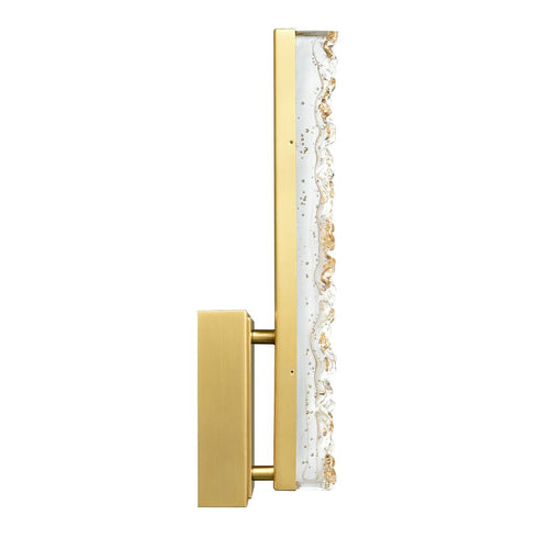 CWI Lighting Stagger Integrated LED Brass Wall Light Model: 1588W5-1-624