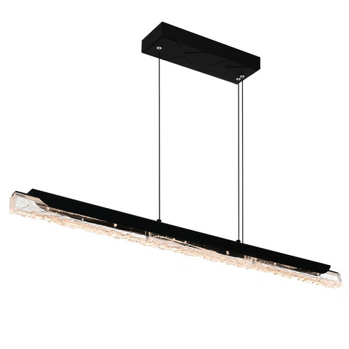 CWI Lighting Valira Integrated LED in Black Chandelier Model: 1586P48-101