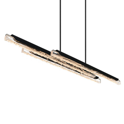 CWI Lighting Valira Integrated LED in Black Chandelier Model: 1586P60-3-101