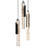 CWI Lighting Valira Integrated LED in Black Mini Pendant Model: 1586P8-3-101