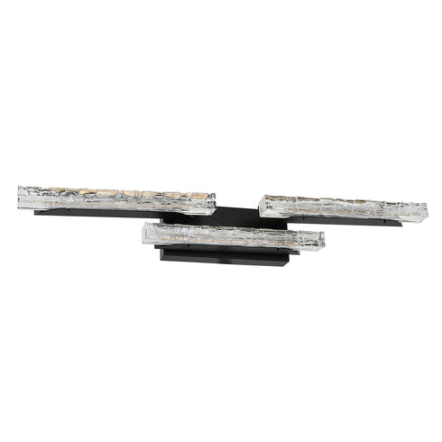CWI Lighting Valira Integrated LED in Black Vanity Light Model: 1586W36-3-101