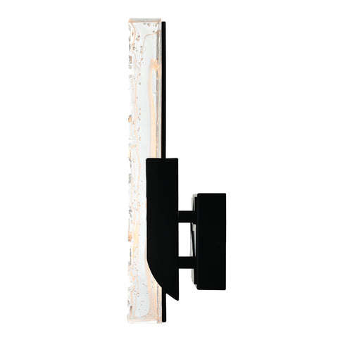 CWI Lighting Valira Integrated LED in Black Wall Light Model: 1586W5-1-101