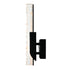 CWI Lighting Valira Integrated LED in Black Wall Light Model: 1586W5-1-101