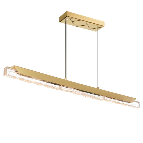 CWI Lighting Valira Integrated LED in Brass Chandelier Model: 1586P48-624