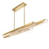 CWI Lighting Valira Integrated LED in Brass Chandelier Model: 1586P60-3-624