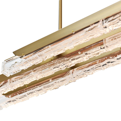 CWI Lighting Valira Integrated LED in Brass Chandelier Model: 1586P60-3-624