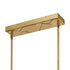 CWI Lighting Valira Integrated LED in Brass Chandelier Model: 1586P60-3-624