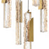 CWI Lighting Valira Integrated LED in Brass Mini Pendant Model: 1586P12-5-624