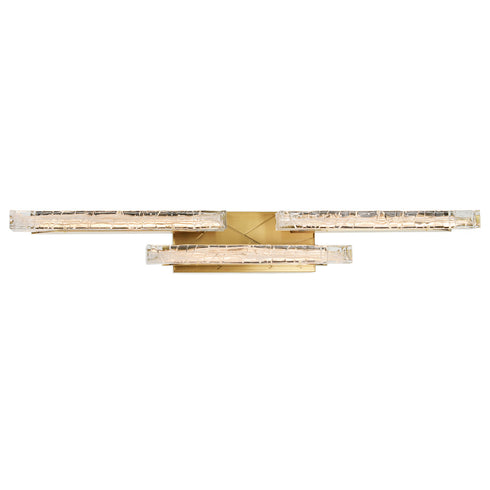 CWI Lighting Valira Integrated LED in Brass Vanity Light Model: 1586W36-3-624