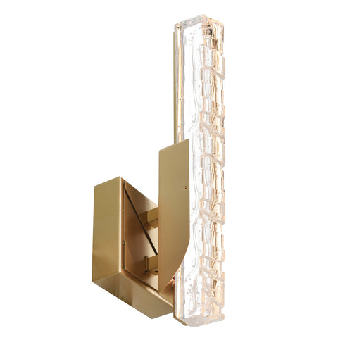 CWI Lighting Valira Integrated LED in Brass Wall Light Model: 1586W5-1-624