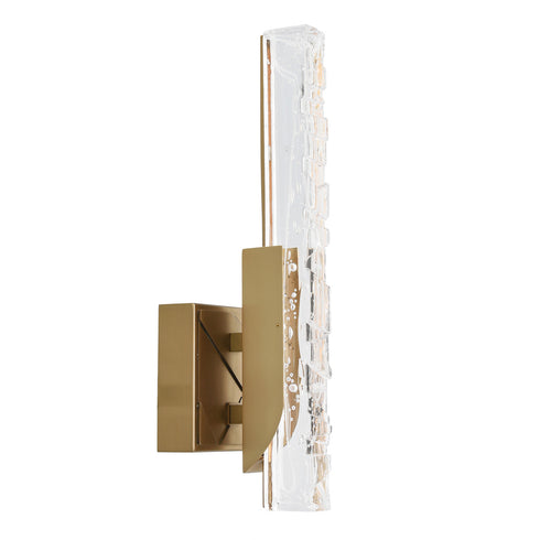 CWI Lighting Valira Integrated LED in Brass Wall Light Model: 1586W5-1-624