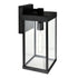 CWI Lighting Windsor 1 Light Black Outdoor Wall Light Model: 1695W7-1-101