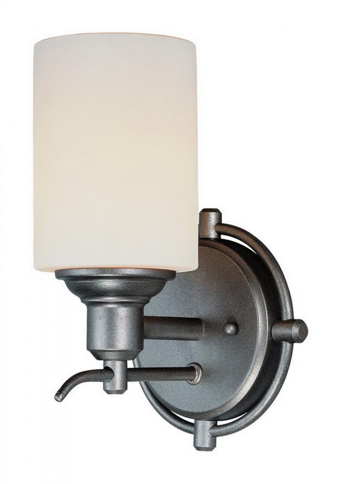 Dolan Designs Knob Hill 1 Light One Light Bronze Bathroom Sconce in Vista Finish Model: 3181-66