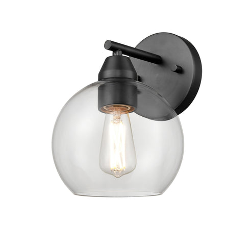 DVI Lighting 1 Light Andromeda Sconce in Brass Finish Model: DVP34701BR-CL