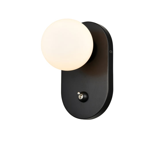 DVI Lighting 1 Light ATWOOD 5 Inch SCONCE in Brass Finish Model: DVP45001BR-OP