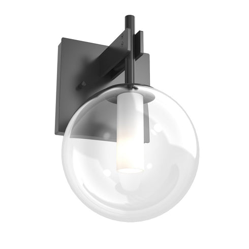 DVI Lighting 1 Light Courcelette Sconce in Chrome Finish Model: DVP27001CH-CL