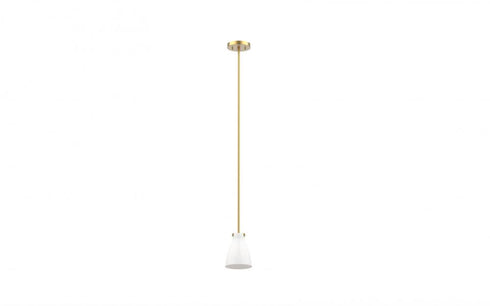 DVI Lighting 1 Light EMMA 1 Light MINI PENDANT in Brass Finish Model: DVP47021BR-TO