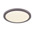 DVI Lighting 1 Light Flush Mount In Matte White And Model: DVP39238MW+MR