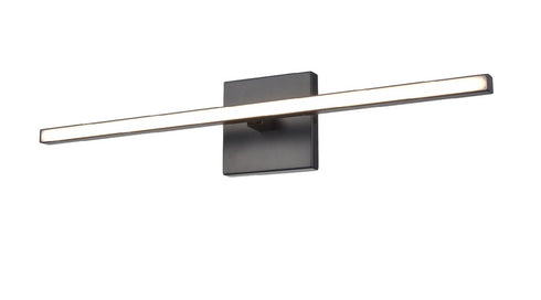 DVI Lighting 1 Light GAMMAHYDRAE AC LED 24 Inch VANITY in Graphite Finish Model: DVP44722GR
