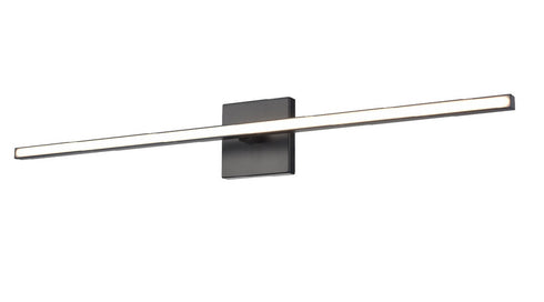 DVI Lighting 1 Light GAMMAHYDRAE AC LED 35 Inch VANITY in Graphite Finish Model: DVP44744GR
